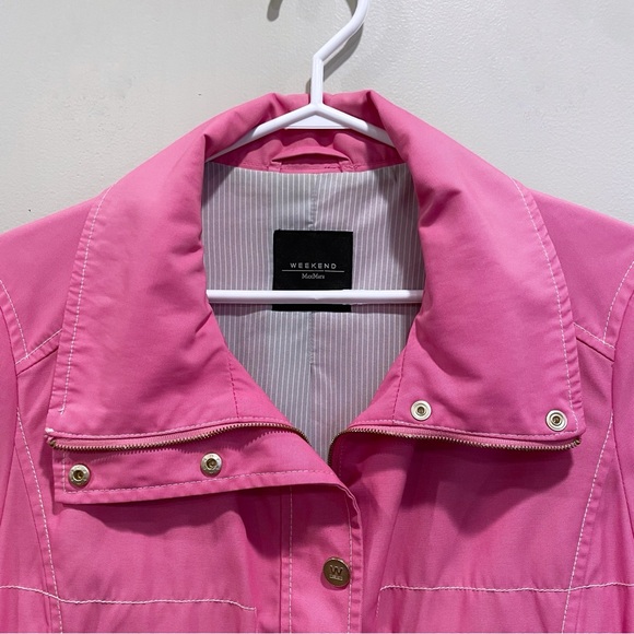 MaxMara Weekend Pink Belted Jacket - Picture 7 of 13